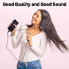 Picture of PoP voice 2PCS Mini Microphone for iPhone iPad Small ASMR Tiny Microphone for Video Recording, Singing, Vlogging, YouTube Two Mics Silver and Rose Golden