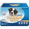 Picture of HONEY CARE All-Absorb 28"x44" Gigantic Dog and Puppy Training Pads, XXXL Dog Incontinence Training Pads, Made in The USA Dog Pee Pads(25 Count)