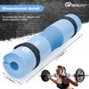 Picture of NEALFIT Barbell Pad Squat Pad for Squats-Squat Bar Pad-Great for Weightlifting,Lunges and Hip Thrusts-Foam Sponge Pad-Fit Standard and Olympic Bars Perfectly (Light Blue)