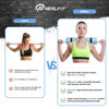 Picture of NEALFIT Barbell Pad Squat Pad for Squats-Squat Bar Pad-Great for Weightlifting,Lunges and Hip Thrusts-Foam Sponge Pad-Fit Standard and Olympic Bars Perfectly (Light Blue)