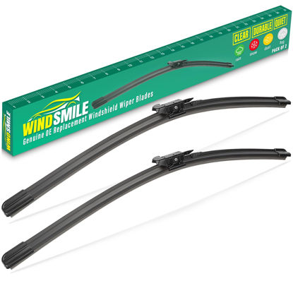 Picture of 22" 20" Windshield Wiper Blades Replacement for Lincoln MKZ 2013-2020 / Ford Mustang 2007-2021 Original Factory Quality Front Wipers Blade Set for My Car - (Pack of 2)