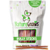 Picture of Nature Gnaws Super Skinny Bully Sticks for Small Dogs 5-6" (15 Count) - Long Lasting for Light Chewers and Puppies - Extra Thin Natural Beef Dog Chew Treats