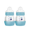 Picture of MAM Easy Start Anti-Colic Baby Bottle, Extra Slow Flow, Breastfeeding-Like Silicone Nipple Bottle, Reduces Colic, Gas, & Reflux, Easy-to-Clean, BPA-Free, Vented Baby Bottles for Newborns, 0-3 Months