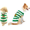 Picture of NACOCO Dog Sweater Pet Christmas Elk Bells Sweaters Halloween Reindeer for Small Dog and Cat (L, Green)