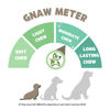 Picture of Nature Gnaws Extra Thin Bully Sticks for Small Dogs 5-6" (50 Count) - Long Lasting for Light Chewers and Puppies - Natural Beef Dog Chew Bone