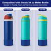 Picture of Alwenid 2PCS Silicone Water Bottle Boot for Owala 24 Oz, Anti-Slip Protective Sleeve Bottom Bumper Protector for FreeSip, Twist, and Flip Stainless Steel Water Bottles (Royal Blue)