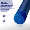 Picture of Alwenid 2PCS Silicone Water Bottle Boot for Owala 24 Oz, Anti-Slip Protective Sleeve Bottom Bumper Protector for FreeSip, Twist, and Flip Stainless Steel Water Bottles (Royal Blue)