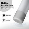 Picture of Alwenid 2PCS Silicone Water Bottle Boot for Owala 40 Oz, Anti-Slip Protective Sleeve Bottom Bumper Protector for FreeSip, Twist, and Flip Stainless Steel Water Bottles (Milky Gray)