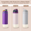 Picture of Alwenid 2PCS Silicone Water Bottle Boot for Owala 24oz, Anti-Slip Protective Sleeve Bottom Bumper Protector for FreeSip, Twist, and Flip Stainless Steel Water Bottles