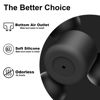 Picture of Alwenid 2PCS Silicone Water Bottle Boot for Owala 32 Oz, Anti-Slip Protective Sleeve Bottom Bumper Protector for FreeSip, Twist, and Flip Stainless Steel Water Bottles (Black)