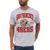Picture of Junk Food Clothing x NFL - San Francisco 49ers - Team Helmet - Unisex Adult Short Sleeve Fan T-Shirt for Men and Women - Size Medium