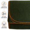 Picture of Arcturus Military Wool Blanket - Warm, Thick, Washable - Great for Outdoors, Camping, Stadium Blanket, Picnics, Travel - Car & Bushcraft Survival Kits, Large 64" x 88" 4.5 lb