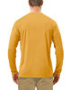 Picture of Roadbox Mens UPF 50+ Long Sleeve SPF Diving Rash Guard UV Sun Protection Shirts for Outdoor Fishing Hiking Swimming Running Golden Yellow