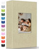 Picture of Artfeel Photo Album 4x6 with 300 Pockets,Slip-in Picture Albums,Linen Cover Memory Book with Front Window,White Page Vertical Photo Book for Wedding,Family,Anniversare,Baby,Vacation