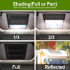 Picture of RV Skylight Cover, RV Vent Cover for Roof16 ¼ (L) x 16 ¼" (W), Foldable Hook&Loop Design, RV Blackout Window Cover with UV Protection, Waterproof Fabric, Reflective