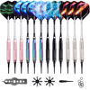 Picture of WIN.MAX Darts Plastic Tip - Soft Tip Darts Set - 12 Pcs 18 Gram with 100 Extra Dart Tips 12 Flights Flight Protectors and Wrench for Electronic Dart Board