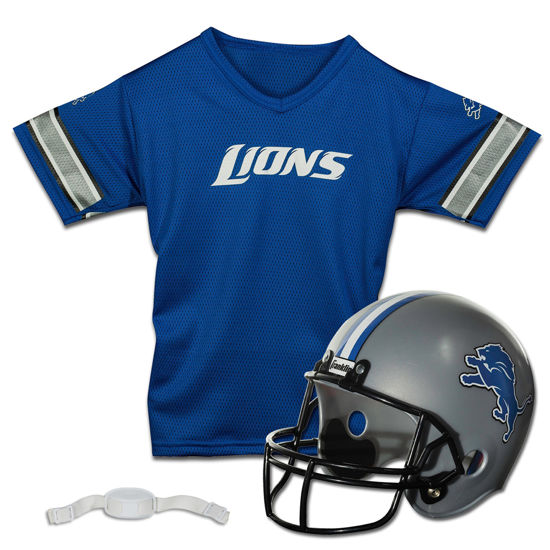 Picture of Franklin Sports Youth Replica Helmet and Jersey Set, Team Specific, One Size