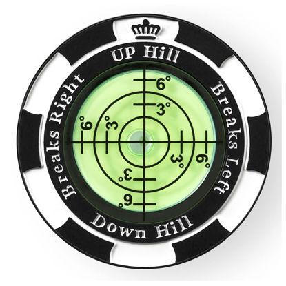 Picture of SlopeMaster ProGreen Reader - Golf Ball Marker with High Precision Green Reading Aid Golf Accessories for Men Women(Black)
