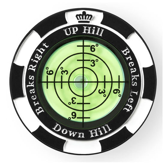 Picture of SlopeMaster ProGreen Reader - Golf Ball Marker with High Precision Green Reading Aid Golf Accessories for Men Women(Black)