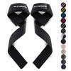 Picture of Fitgriff® Lifting Wrist Straps for Weightlifting, Gym, Deadlift, Workout (Made of Premium Cotton & Padded) - Men & Women (Standard, Black)