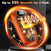 Picture of Hand Warmers Rechargeable - 14000mAh Electric Hand Warmers Rechargeable 2 Pack Heat Up to 131℉ with 18Hrs Warmth, Reusable Electronic Portable Pocket Heater for Women Man Golf Raynauds Camping