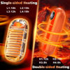 Picture of Hand Warmers Rechargeable - 14000mAh Electric Hand Warmers Rechargeable 2 Pack Heat Up to 131℉ with 18Hrs Warmth, Reusable Electronic Portable Pocket Heater for Women Man Golf Raynauds Camping