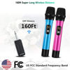 Picture of Wireless Microphone, Bietrun UHF Metal Dual Handheld Cordless Dynamic Mic System with Rechargeable Receiver, 1/4‘’Output, for Karaoke, Church, Speech, Wedding, Party Singing(160 ft Range)-Auto Connect