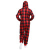 Picture of FOCO San Francisco 49ers NFL Plaid One Piece Pajamas - XL