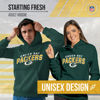 Picture of Team Fan Apparel NFL Adult Unisex Starting Fresh Ultra Soft Fleece Hooded Sweatshirt, Heathered Football Hoodie (Green Bay Packers - Green, Adult XX-Large)