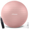 Picture of Trideer Yoga Ball - Exercise Ball for Workout pilates Stability - Anti-Burst and Slip Resistant for physical therapy, Birthing, Stretching & Core Workout, Office Ball Chair, Flexible Seating, Home Gym