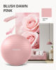 Picture of Trideer Yoga Ball - Exercise Ball for Workout pilates Stability - Anti-Burst and Slip Resistant for physical therapy, Birthing, Stretching & Core Workout, Office Ball Chair, Flexible Seating, Home Gym
