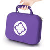 Picture of 299PCS First Aid Kit Portable Purple Camping Essentials Multiple Purpose Survival Kits Plus Case Emergency Set Outdoor Backpacking Gear Suitable for Hiking School Car Home YIDERBO
