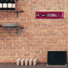 Picture of Rico Industries NFL Arizona Cardinals Home Décor Metal Street Sign (4" x 15") - Great for Home, Office, Bedroom, & Man Cave - Made,Silver