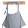 Picture of Blissful Diary Muslin Nursing Cover for Breastfeeding, Breathable Breastfeeding Cover up with Arch Neckline for Women, Nursing Apron (Light Grey)