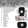 Picture of 276Pcs First-Aid Kit Emergency-Kit Home-Car - First Aid Kits Emergency Kit Home Essentials for Dorm Room First-Aid Kit Emergency Necessities for Boat Hiking Skating, Black YIDERBO