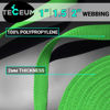Picture of TECEUM 1 Inch Webbing - Grass Green - 50 Yards - 1” Webbing for Climbing Outdoors Indoors Crafting