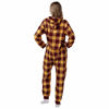 Picture of foco NFL Plaid One Piece Pajamas - M