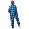 Picture of FOCO Tennessee Titans NFL Plaid One Piece Pajamas - M