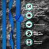 Picture of TECEUM 1 Inch Webbing - Simple Blue - 25 Yards - 1” Webbing for Climbing Outdoors Indoors Crafting DIY