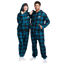 Picture of FOCO Philadelphia Eagles NFL Plaid One Piece Pajamas - L