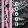 Picture of TECEUM 1 Inch Webbing - Pink - 10 Yards - 1” Webbing for Climbing Outdoors Indoors Crafting DIY nw