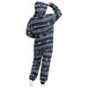 Picture of FOCO Seattle Seahawks NFL Ugly Pattern One Piece Pajamas - M