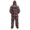 Picture of FOCO Cincinnati Bengals NFL Ugly Pattern One Piece Pajamas - M