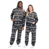 Picture of FOCO Adult-Unisex's NFL Team Logo Pajamas One Piece Onsie, Holiday Ugly Pattern, Large