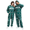 Picture of FOCO New York Jets NFL Ugly Pattern One Piece Pajamas - S