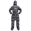 Picture of FOCO Las Vegas Raiders NFL Ugly Pattern One Piece Pajamas - 2XL