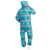 Picture of FOCO Miami Dolphins NFL Ugly Pattern One Piece Pajamas - L
