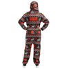 Picture of FOCO Cleveland Browns NFL Ugly Pattern One Piece Pajamas - 2XL