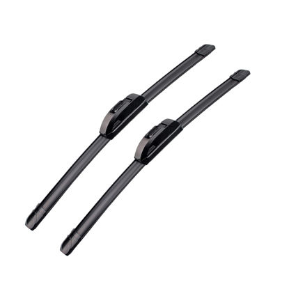Picture of ZIXMMO OEM Quality 16in + 16in Premium All-Season Windshield Wiper Blades for Original Equipment Replacement(Set of 2)