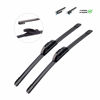 Picture of ZIXMMO OEM Quality 24in + 21in Premium All-Season Windshield Wiper Blades for Original Equipment Replacement(Set of 2)